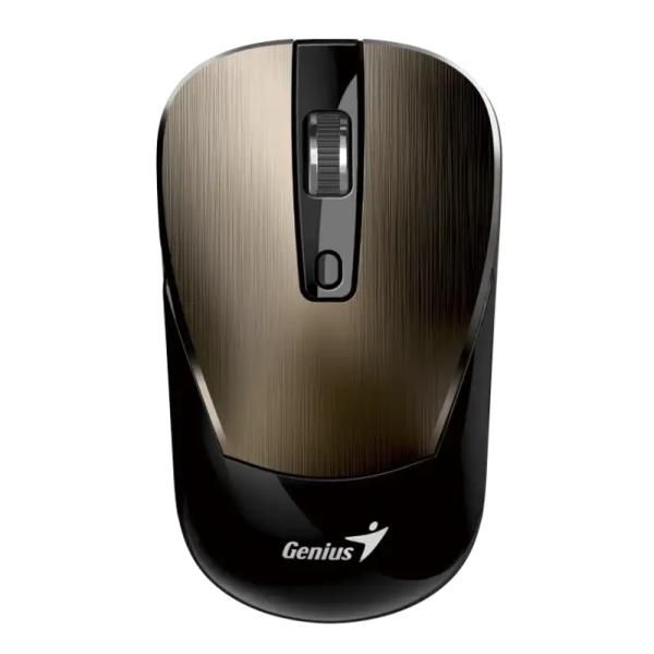 MOUSE Genius  NX-7125, PC sau NB, wireless, 2.4G, BlueEye, 1200 dpi, butoane/scroll 3/1, chocolate,  31030044401  (timbru verde 0.18 lei)