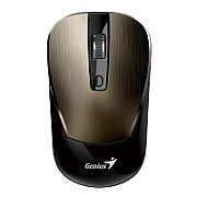 MOUSE Genius  NX-7125, PC sau NB, wireless, 2.4G, BlueEye, 1200 dpi, butoane/scroll 3/1, chocolate,  31030044401  (timbru verde 0.18 lei)