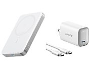 POWER BANK Anker  MagGo  10.000 mAh,  magnetic, wireless,  276 g, alb,  A1664H21  (timbru verde 0.98 lei) - 0194644203504