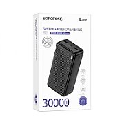 POWER BANK Borofone  BJ55B , 30000mAh, 10W, 2 x USB 1 x USB Type-C, 1 x Micro USB, total 5V/2A, negru,  6941991116421  (timbru verde 0.98 lei)