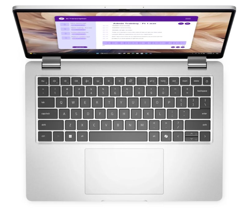 Laptop Dell Pro 14 Plus PB14255, 14 inch 1920 x 1200, AMD AI 7 350 (8 C / 16 T, 2 GHz - 5 GHz, 8 MB + 16 MB cache), 32 GB LPDDR5X, 1 TB SSD, AMD Radeon 860M, Windows 11 Pro, Gri