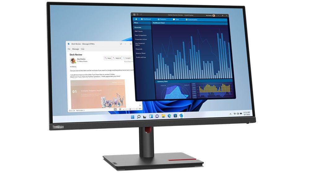 RESIGILAT: Lenovo Monitor ThinkVision T27p-30 T27p30 (63A9GAT1EU)