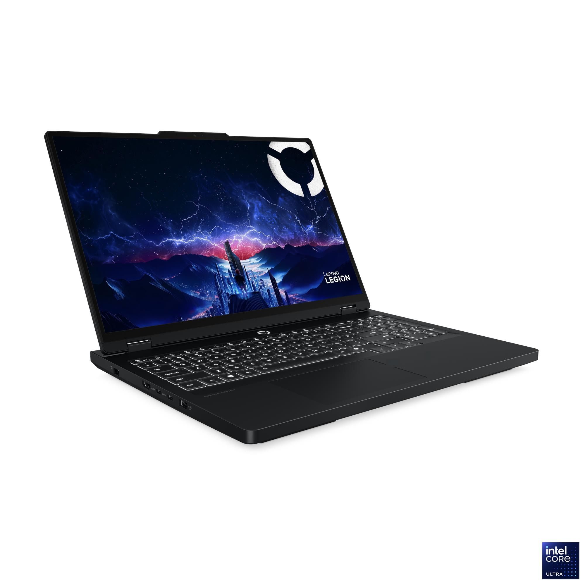 Laptop Lenovo Legion Pro 5 16IAX10H 83LU0022RM, 16 inch 2560 x 1600, Intel Core Ultra 9 275HX (24 C / 24 T, 2.7 GHz - 5.4 GHz, 40 MB cache, 28 W), 32 GB DDR5, 1 TB SSD, Nvidia GeForce RTX 5070 Ti, Fara sistem de operare, Negru