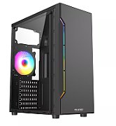 Carcasa PRO GAMING CYBER, Mid Tower, Tempered Glass, Ventilatoare suportate: 6, Ventilatoare Incluse: 1, ATX, dimensiuni (W x H x D): 320x180x410