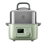 BUYDEEM Multi function Digital Food Steamer, model G564, color Cozy Greenish, EU