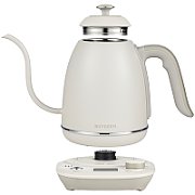 BUYDEEM Electric Gooseneck Coffee Kettle, model K821, color Oat White EU