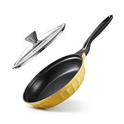 BUYDEEM Cast Aluminum Nonstick Frying Pan 25 cm, model CP151, color Mellow Yellow