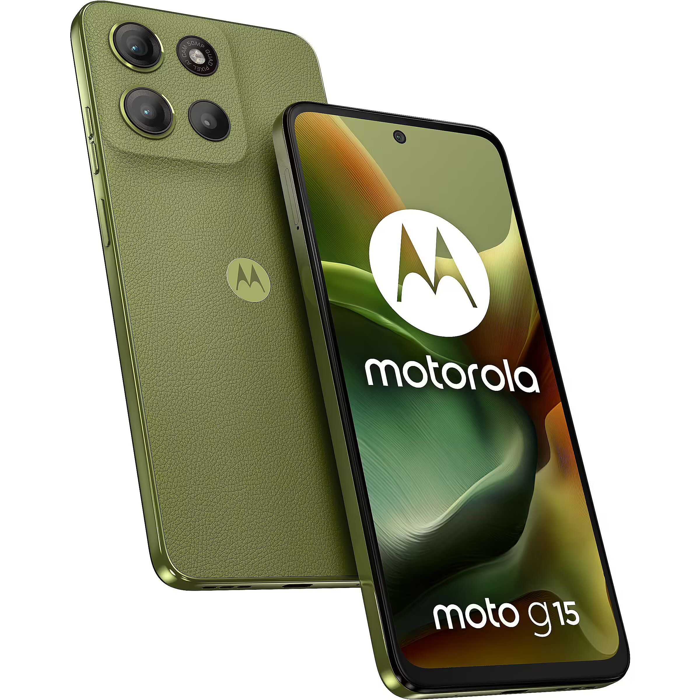 Motorola moto g15 Dual Sim 4+128GB iguana green