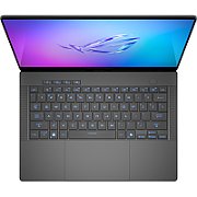 Laptop Asus ROG Zephyrus G14 GA403 GA403WW-QS078, 14 inch 2880 x 1800, AMD HX 370 (12 C / 24 T, 2.0 GHz - 5.1 GHz, 12 MB + 24 MB cache, 28 W), 64 GB LPDDR5X, 1 TB SSD, Nvidia GeForce RTX 5080, Fara sistem de operare, Gri