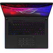 Laptop Asus ROG STRIX SCAR 16 G635LW G635LW-RW069, 16 inch 2560 x 1600, Intel Core Ultra 9 275HX (24 C / 24 T, 2.7 GHz - 5.4 GHz, 40 MB cache, 28 W), 64 GB DDR5, 2x 2 TB SSD, Nvidia GeForce RTX 5080, Fara sistem de operare, Negru