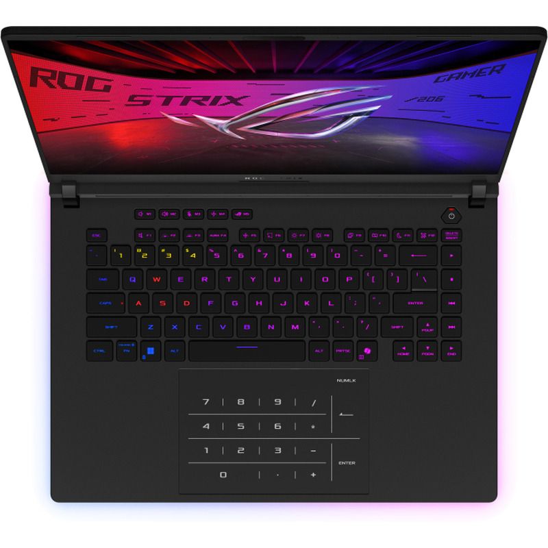 Laptop Asus ROG STRIX SCAR 16 G635LW G635LW-RW065, 16 inch 2560 x 1600, Intel Core Ultra 9 275HX (24 C / 24 T, 2.7 GHz - 5.4 GHz, 40 MB cache, 28 W), 64 GB DDR5, 2 TB SSD, Nvidia GeForce RTX 5080, Fara sistem de operare, Negru