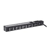 APC Rack PDU, Basic, 1U, 20A, 120V unități de distribuție a energiei electrice (PDU) Negru