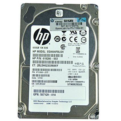 Hewlett Packard Enterprise 581286-B21 hard disk-uri interne 2.5  600 Giga Bites SAS