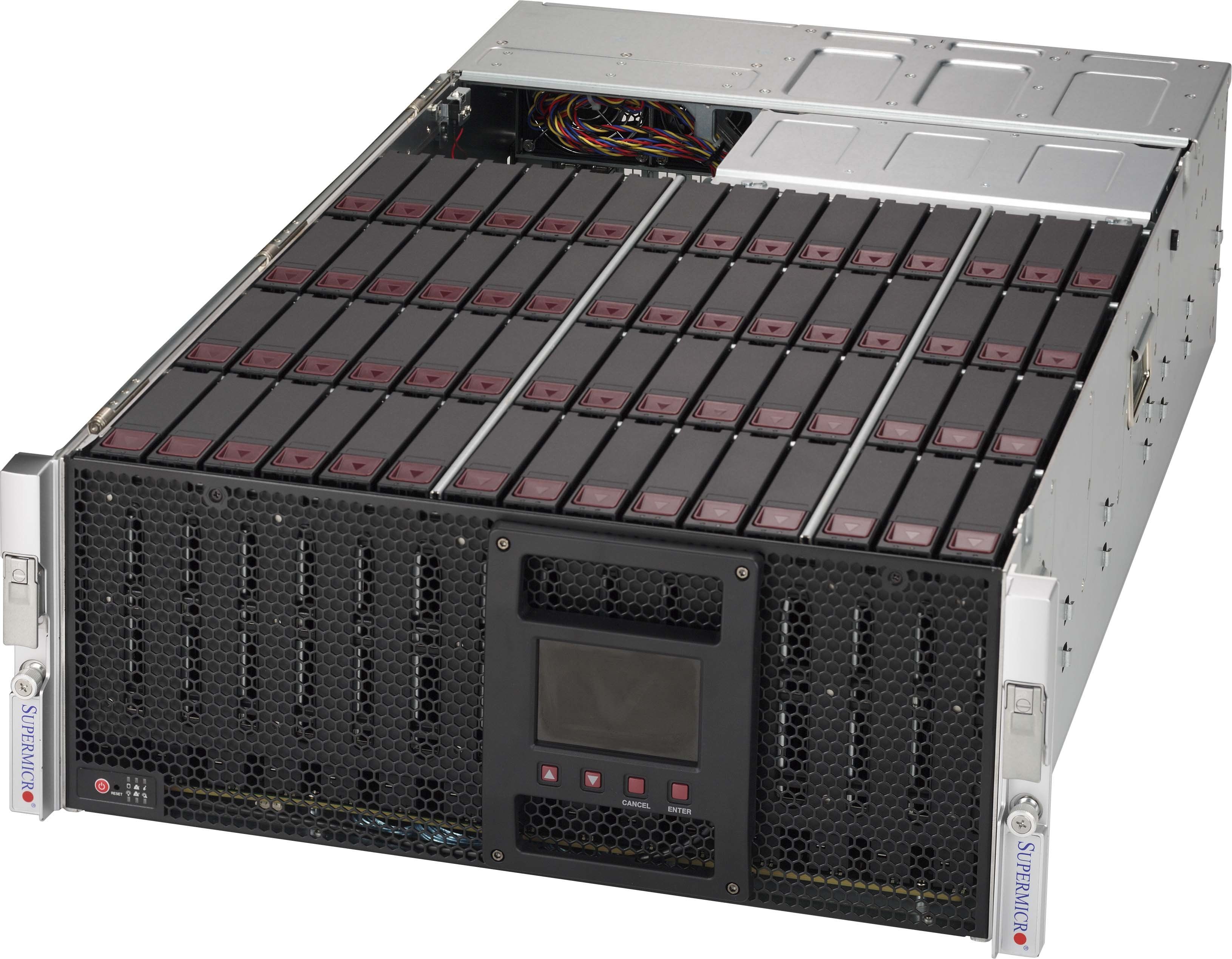 Supermicro CSE-946SE1C-R1K66JBOD carcase pentru echipamente de rețea