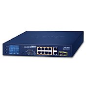 Planet PLANET FGSD-1022VHP switch-uri Fara management L2 Fast Ethernet (10/100) Power over Ethernet (PoE) Suport 1U Albastru