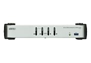 ATEN CS1914-AT-G switch-uri pentru tastatură, mouse și monitor (KVM) Negru, Gri