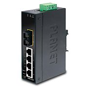 Planet PLANET ISW-511T switch-uri Fara management L2 Fast Ethernet (10/100) Negru