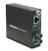 PLANET FST-801 convertoare media pentru rețea 100 Mbit/s 1310 nm Multimodală Negru