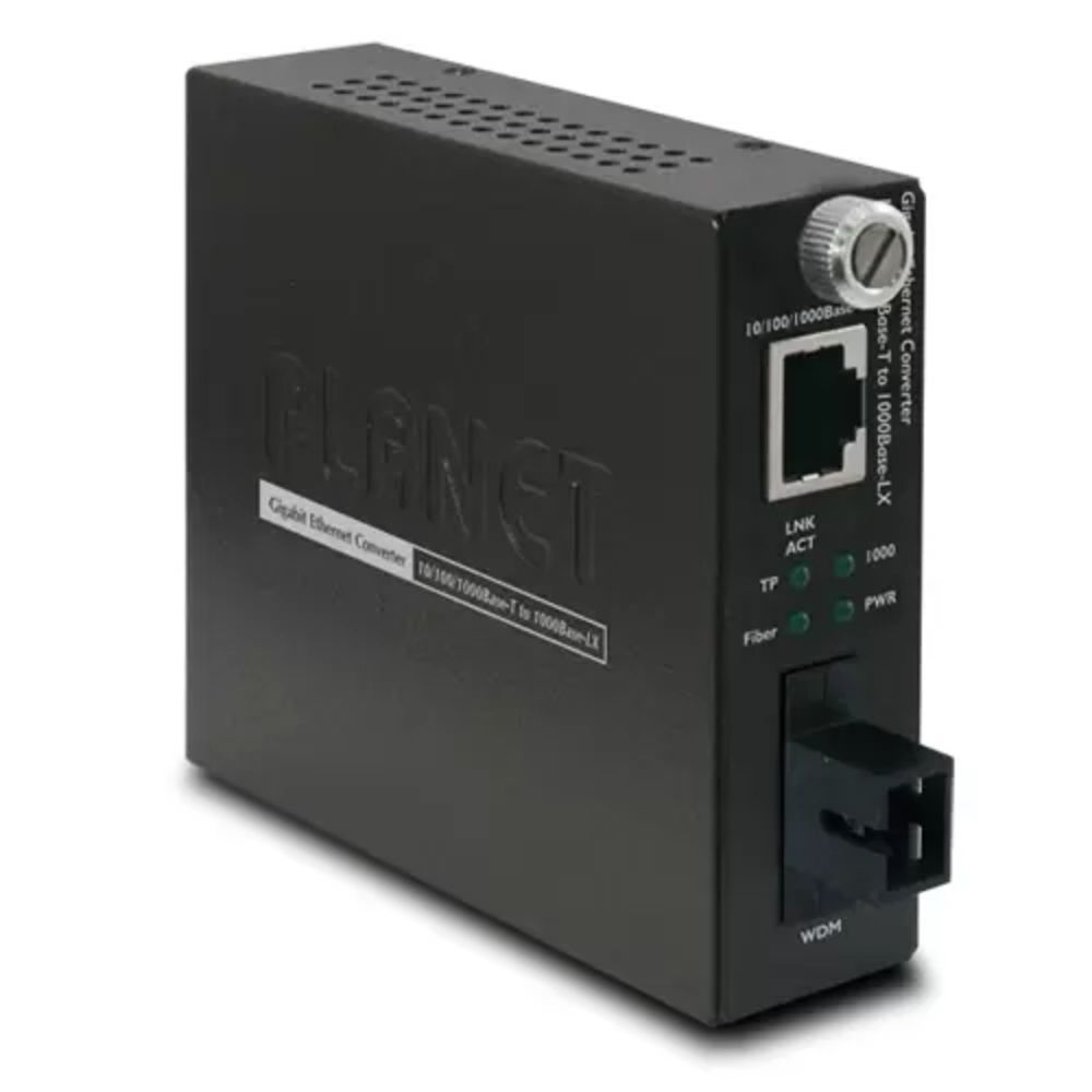 PLANET GST-806A15 convertoare media pentru rețea 2000 Mbit/s 1310 nm Negru