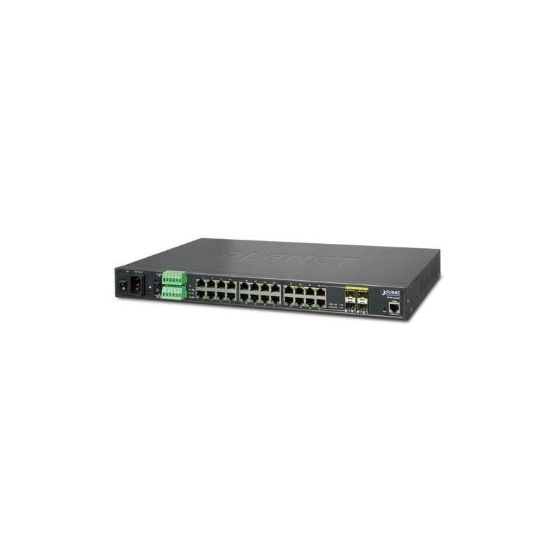 Planet PLANET IGSW-24040T switch-uri Gestionate L3 Gigabit Ethernet (10/100/1000) 1U Negru