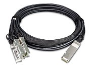 PLANET CB-QSFP4X10G-3M cabluri din fibră optică QSFP+ 4x SFP+ Negru
