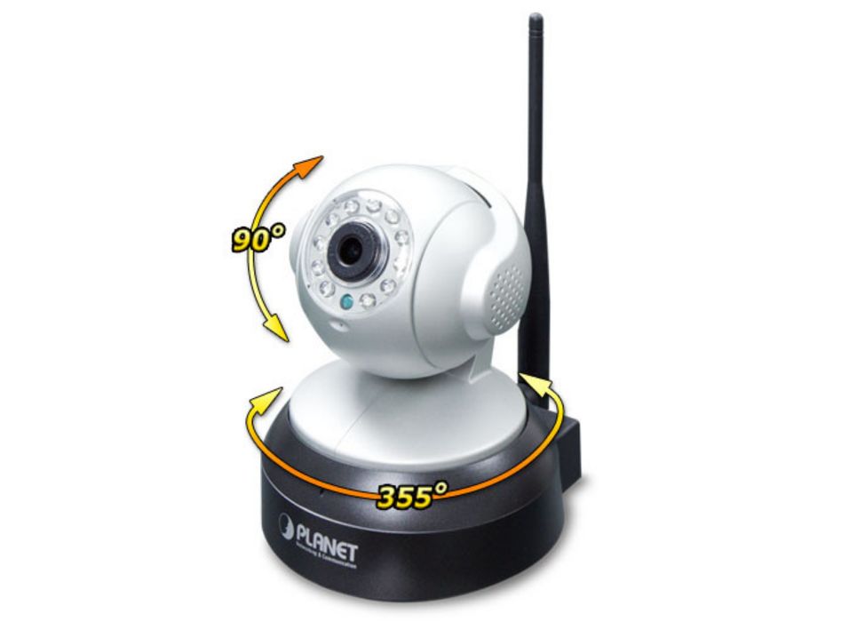 PLANET 720P Wireless IR PT IP Camera IP cameră securitate Interior & exterior 1280 x 720 Pixel Tavan/Stâlp/Birou