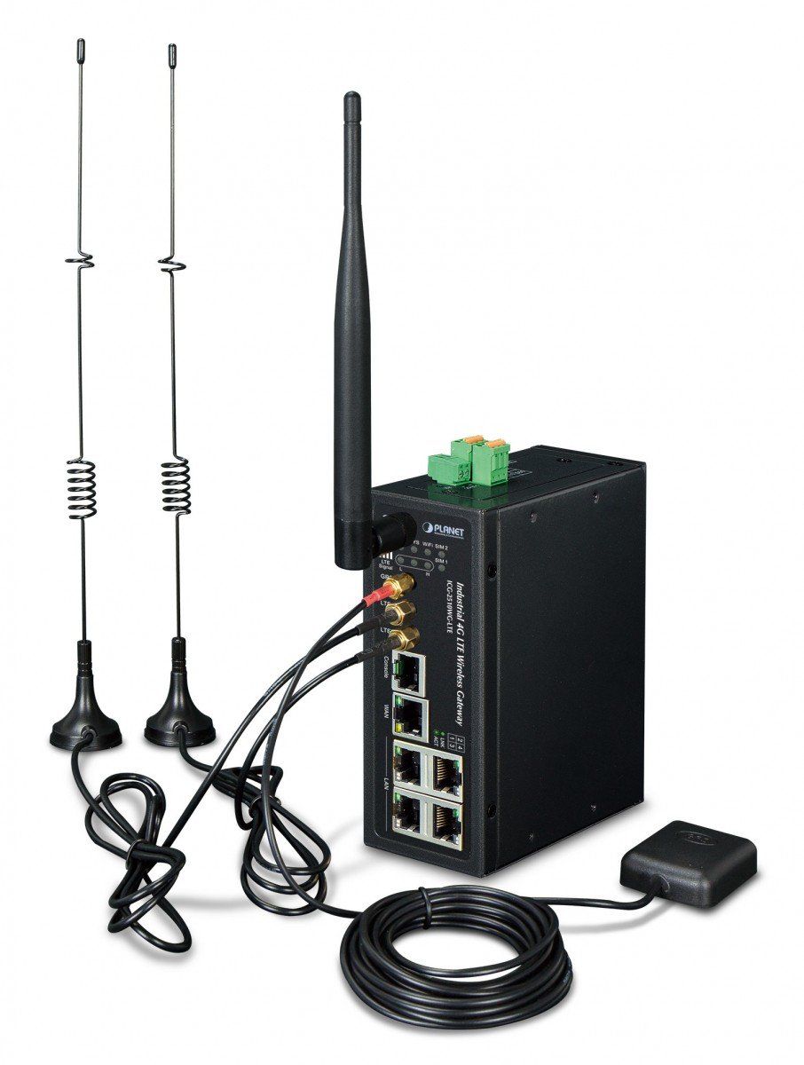 PLANET Industrial 4G LTE Cellular WL gateway-uri/controlere