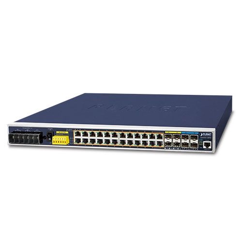 Switch Planet IGS-6325-24P4S, 24 porturi 10/100/1000 Mbps