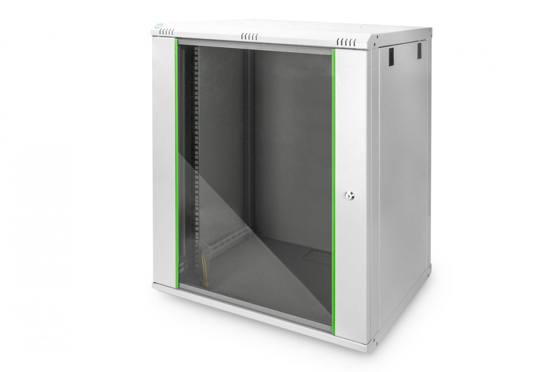 Digitus SoHo Line 16U 19  Wall Mounting Cabinet Raft montat pe perete Gri