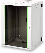 Digitus 20U 19  Wall Mounting Cabinet 600x560 mm Raft montat pe perete Gri