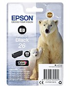 Epson Polar bear Singlepack Photo Black 26 Claria Premium Ink