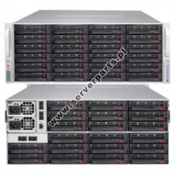 Supermicro CSE-847E2C-R1K23JBOD 4U SC847 JBODw/SAS3 Dual ExpanderStorageChassis and 1200