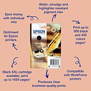 Epson Pen and crossword Singlepack Black 16 DURABrite Ultra Ink