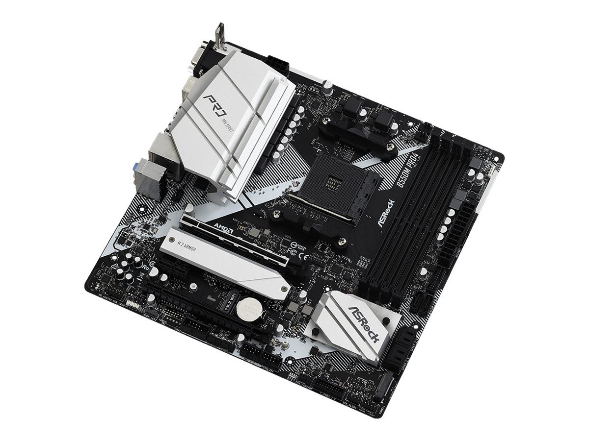 Asrock B550M Pro4 AMD B550 Mufă AM4 micro-ATX