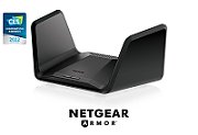 NETGEAR Nighthawk RAXE300 router wireless Gigabit Ethernet Tri-band (2.4 GHz / 5 GHz / 5 GHz) Negru