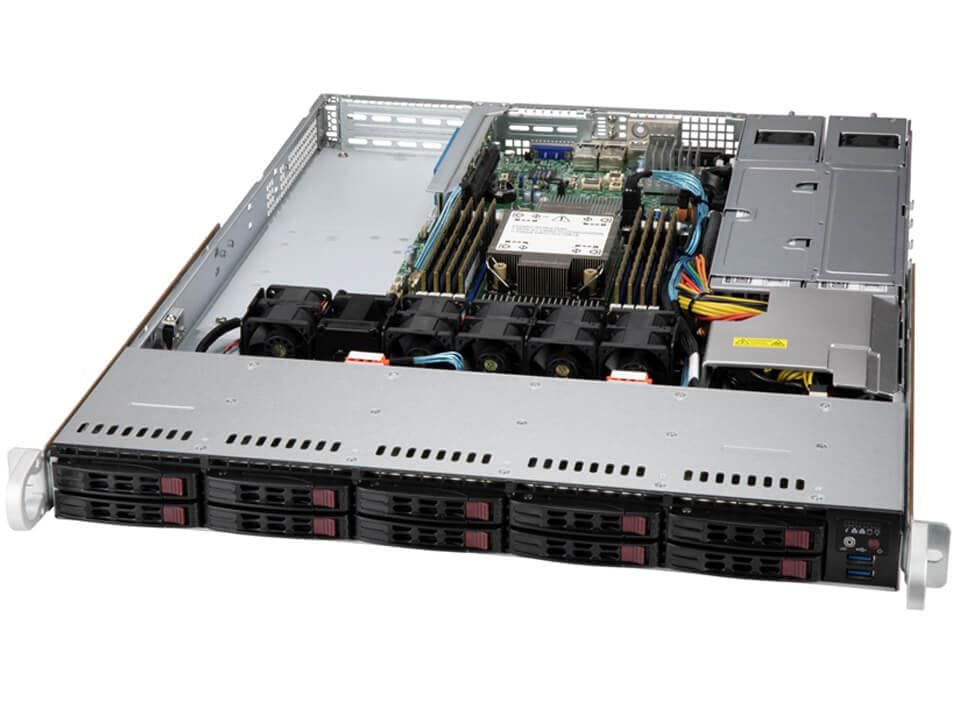 Supermicro Barebone UP SuperServer 1U Single Sockel 4189 SYS-110P-WR