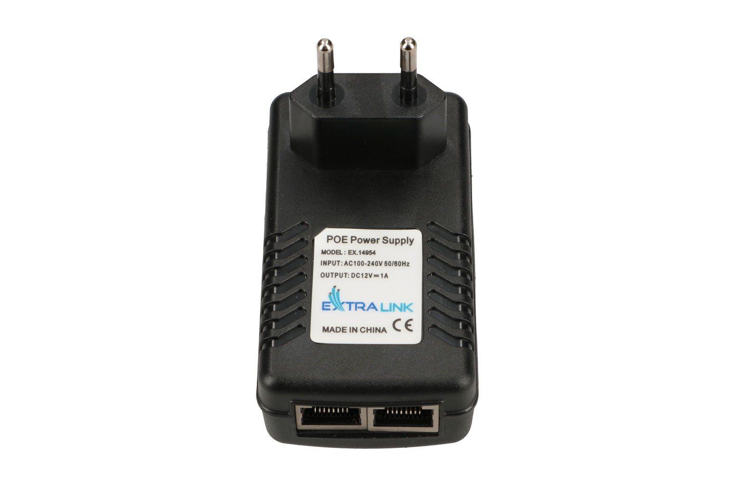 Extralink POE-12-12W 12V 12W 1A POWER ADAPTER WALL PLUG Fast Ethernet