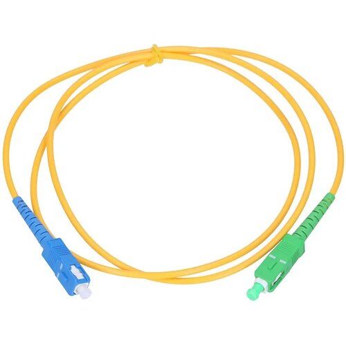 Extralink SC/APC-SC/UPC | patchcord | Singlemode, Simplex, G652D, 3mm, 1m