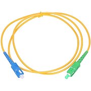 Extralink SC/APC-SC/UPC | patchcord | Singlemode, Simplex, G652D, 3mm, 1m