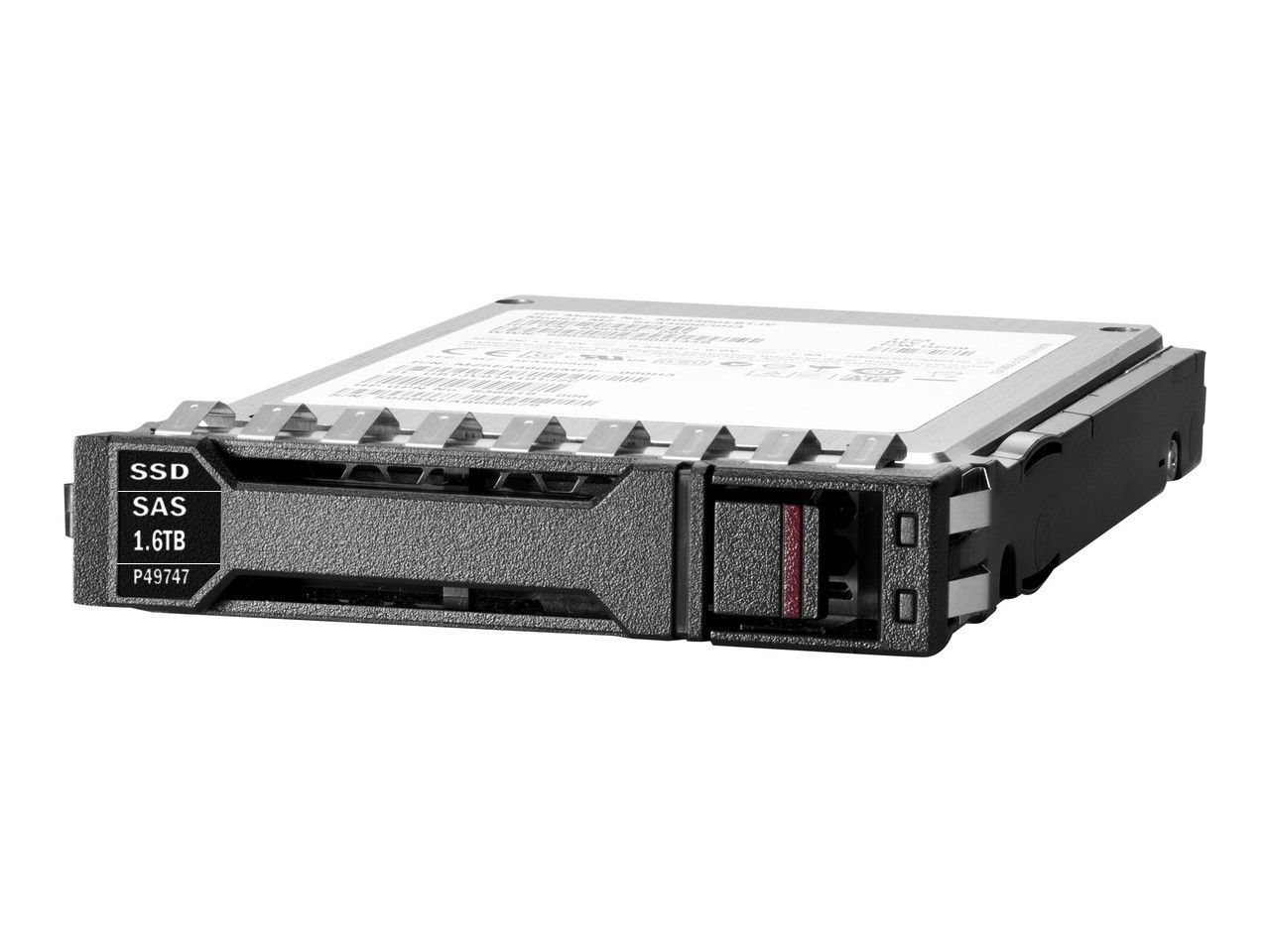 HPE 1.6TB SAS 24G Mixed Use SFF (2.5in) Basic Carrier Multi Vendor SSD