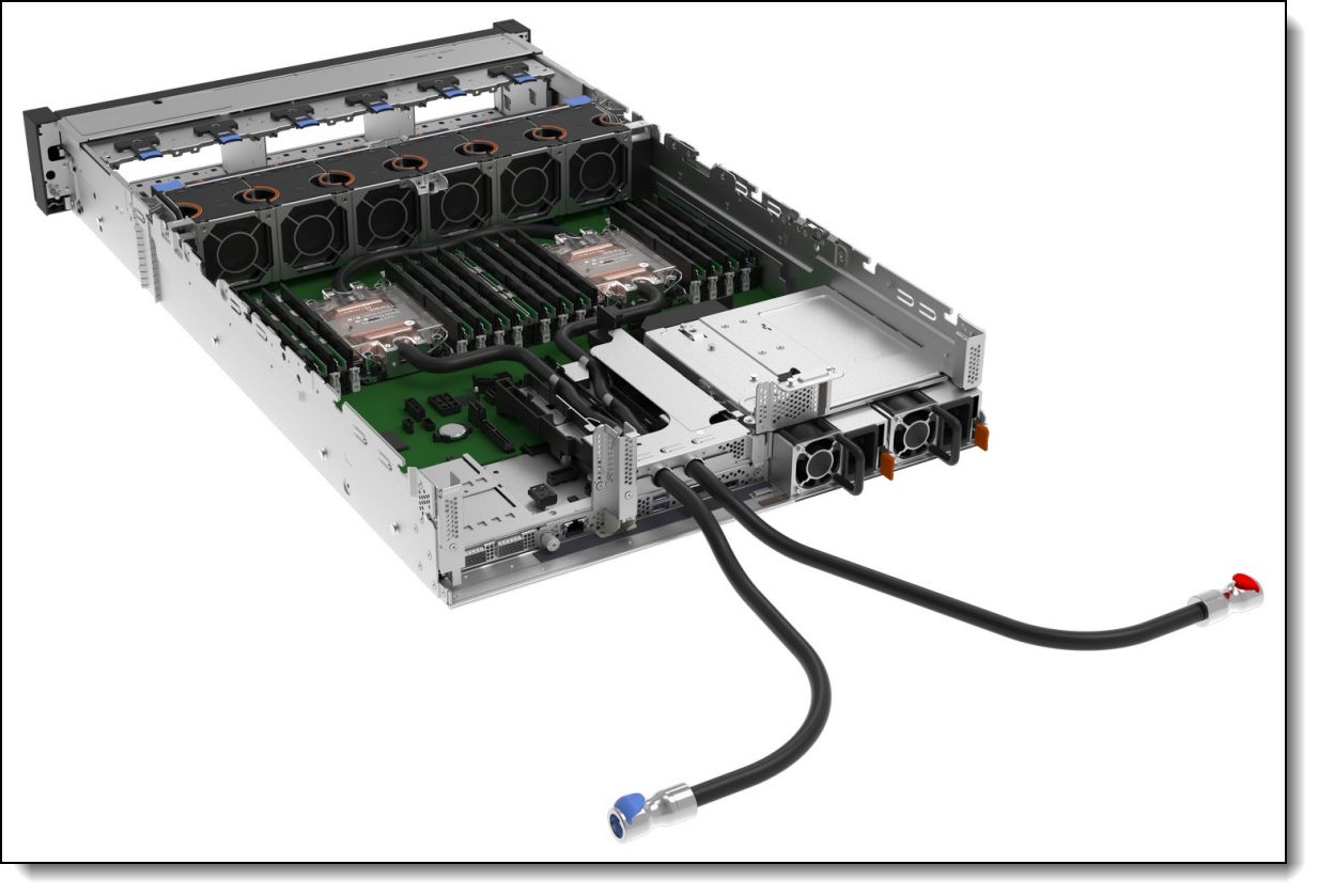 ThinkSystem SR665 V3 Internal HBA/RAID Adapter Cable Option Kit