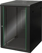 Digitus DN-19 16U-6/6-EC-SW rack-uri Raft montat pe perete Negru