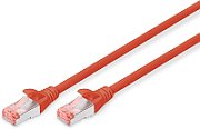Digitus DK-1644-005-R-10 cabluri de rețea Roşu 0,5 m Cat6 S/FTP (S-STP)