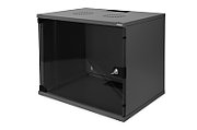 Digitus DN-19 09-U-S-SW rack-uri 9U Raft montat pe perete Negru
