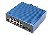 Digitus DN-651156 switch-uri Gestionate L2 Gigabit Ethernet (10/100/1000) Negru, Albastru