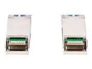 Digitus DN-81243 cablu InfiniBand/fibră optică 3 m SFP28 DAC Negru, Argint