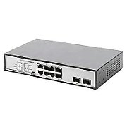 Digitus DN-95140 switch-uri Fara management Gigabit Ethernet (10/100/1000) Power over Ethernet (PoE) Suport Negru, Argint