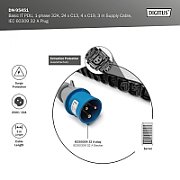 Digitus DN-95451 unități de distribuție a energiei electrice (PDU) 28 ieșire(i) AC 0U Negru