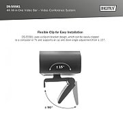 Digitus DS-55581 sisteme de video-conferințe 8 MP Ethernet LAN Sistem video multiconferință