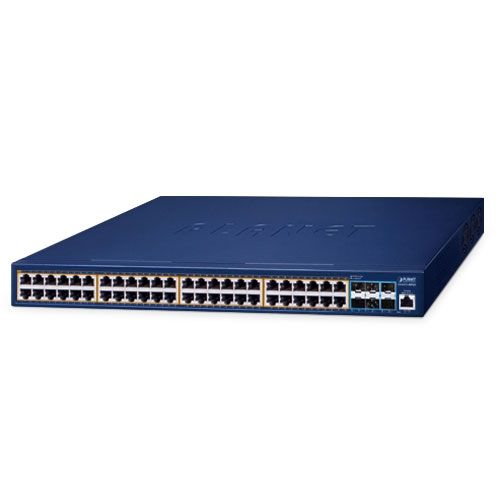 Switch Planet GS-6311-48P6X, 48 porturi 10/100/1000 Mbps
